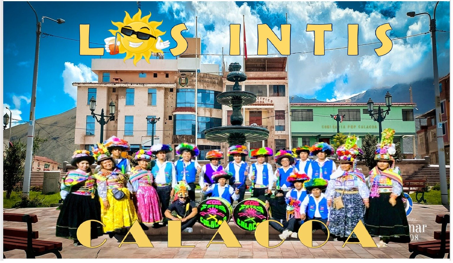 Integrantes de la agrupación Imperio Inti Calacoa durante una presentación